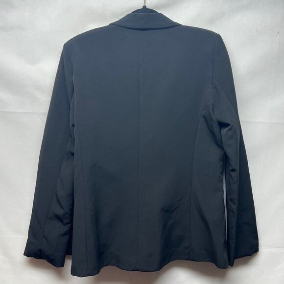 Copperose Paris Button Front Women's Black Blazer Jacket Size Large - Picture 6 of 10